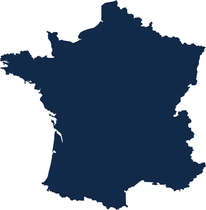 Carte de France des défibrillateurs